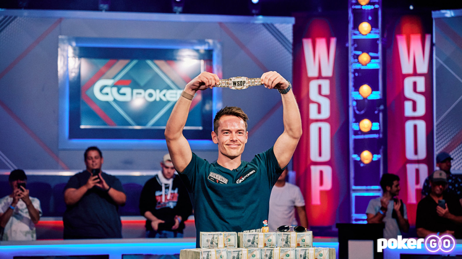 2022 WSOP main event winner Espen Jorstad